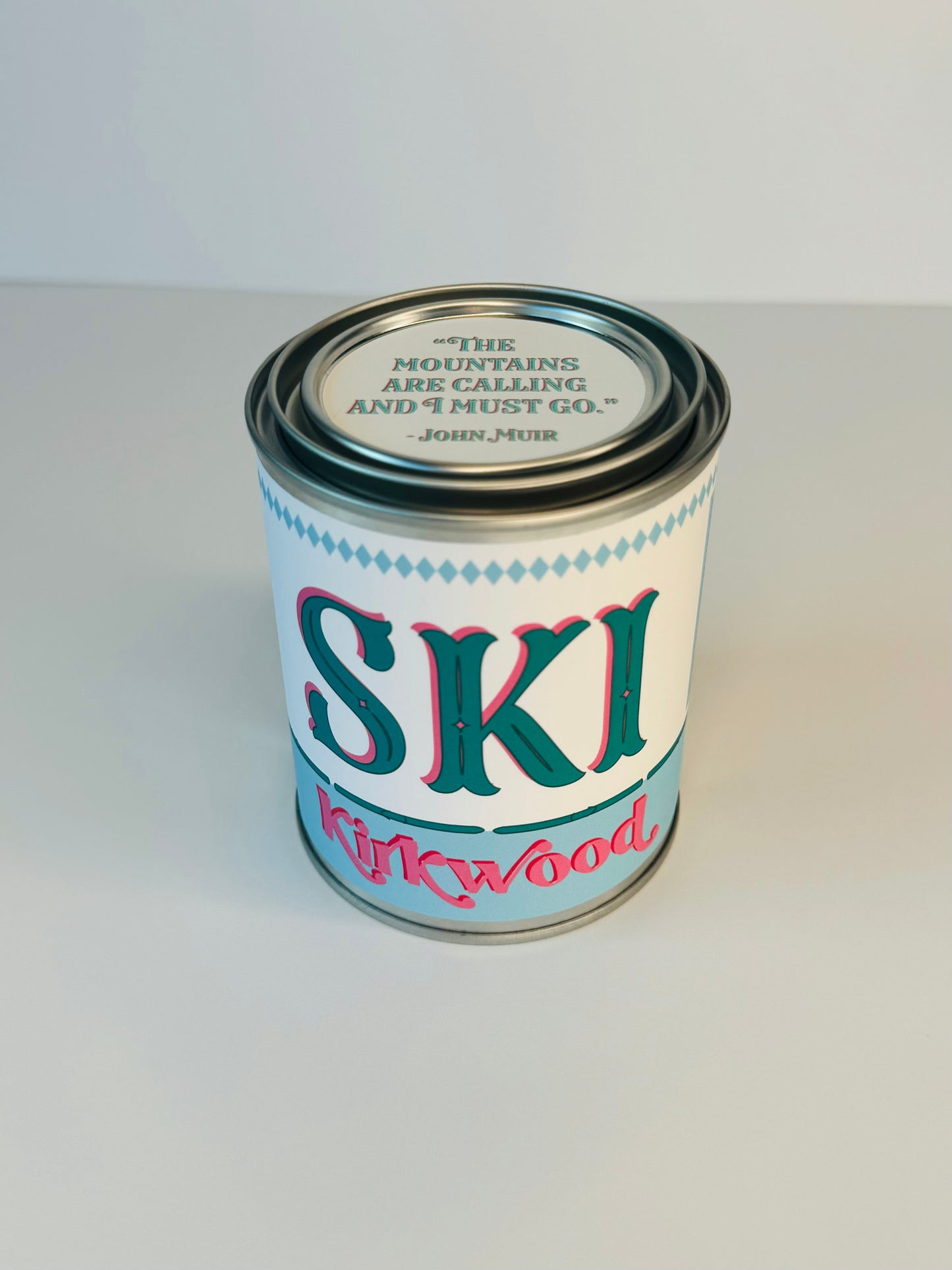 Ski Kirkwood - Paint Tin Candle