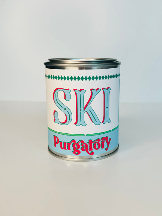 Ski Purgatory - Paint Tin Candle