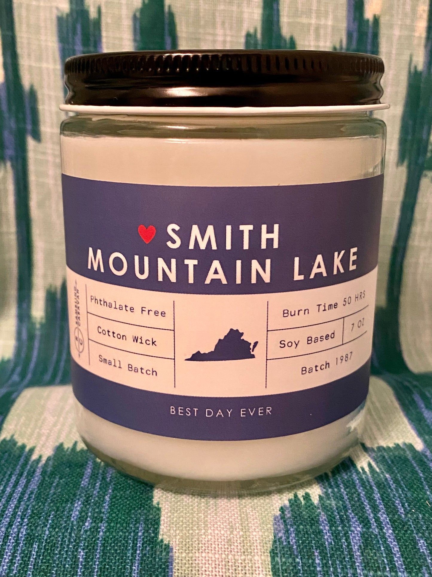 Smith Mountain Lake, VA Candle