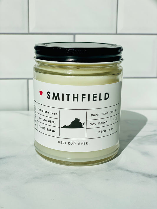 Smithfield, VA Candle