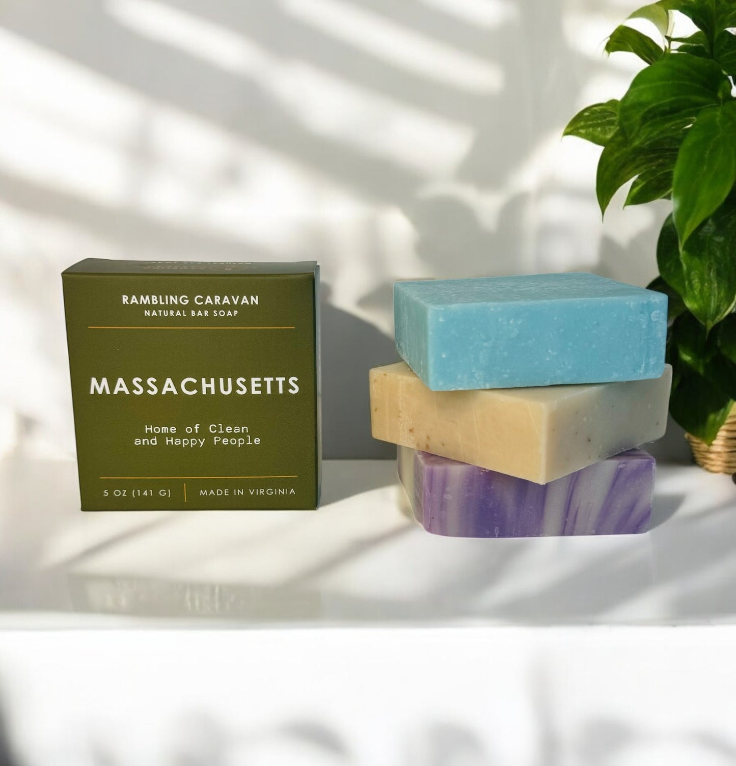 Bar Soap - Massachusetts - All Natural