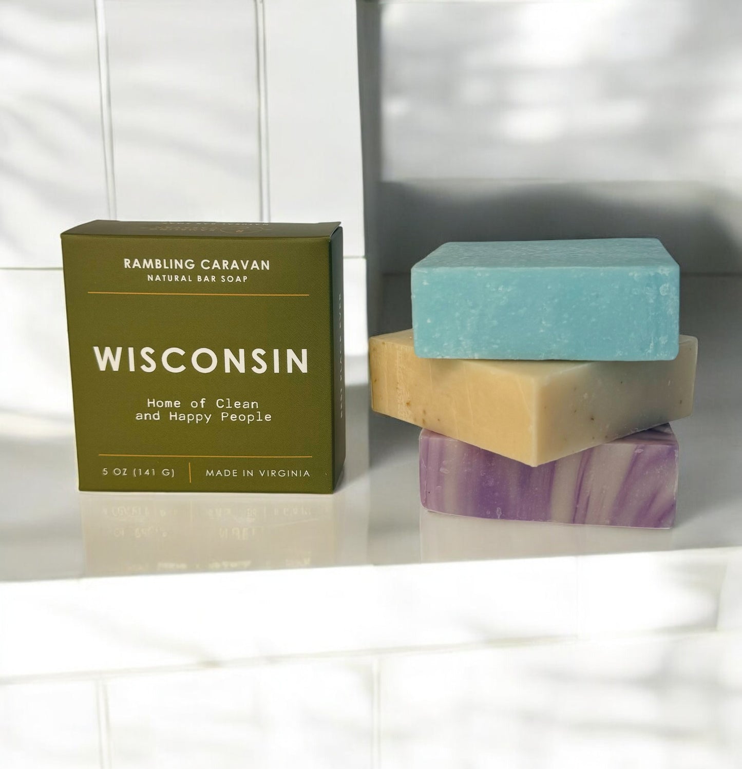 Bar Soap - Wisconsin - All Natural