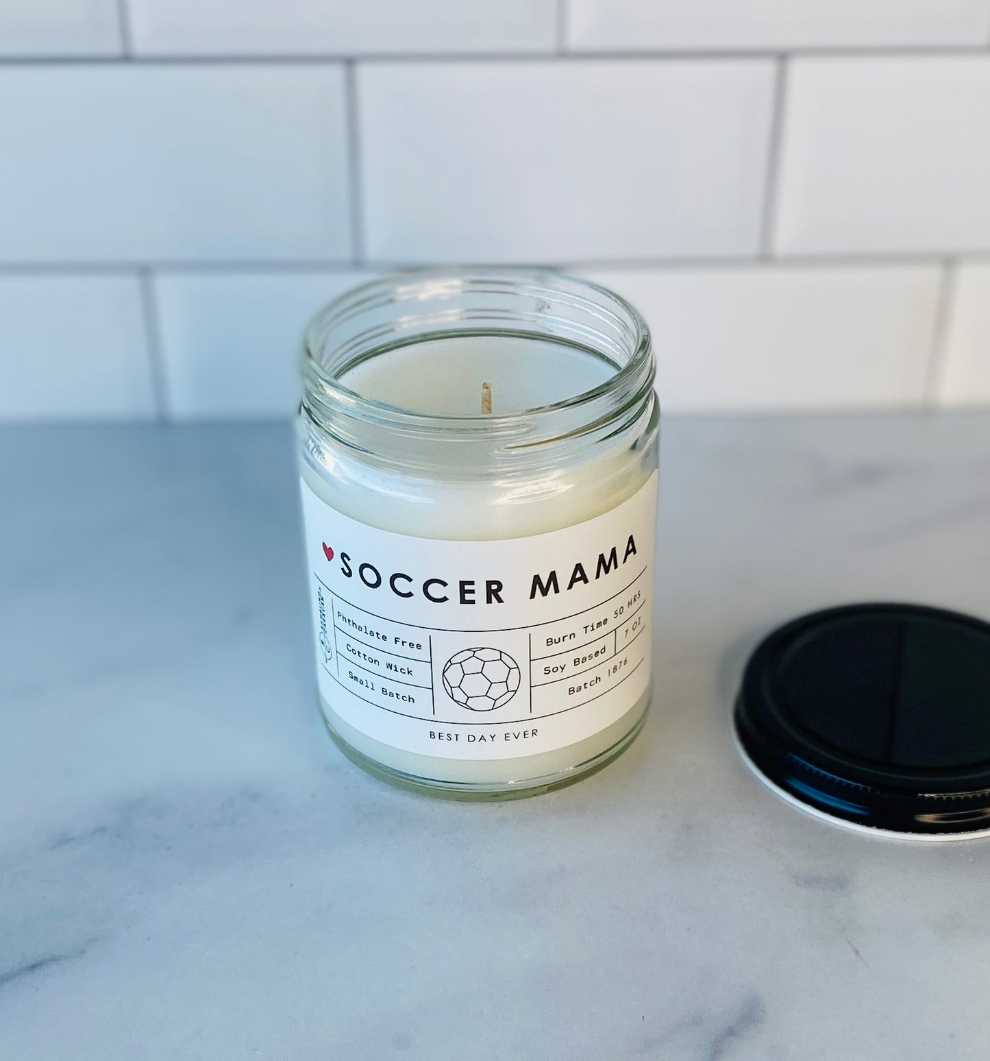Soccer Mama Candle