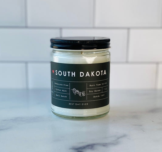 South Dakota Candle