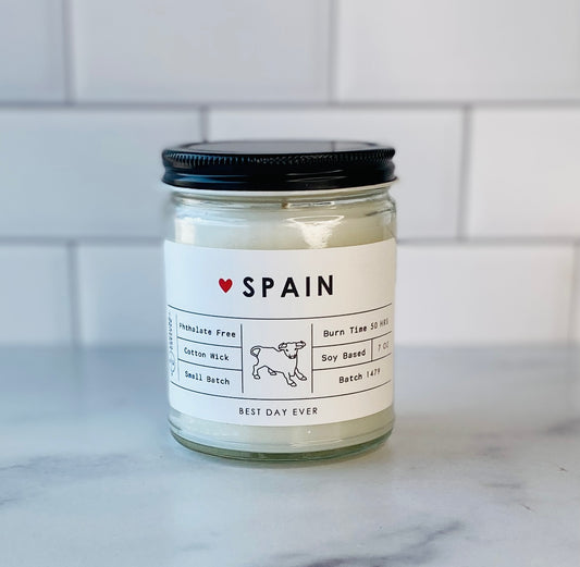 Spain Candle