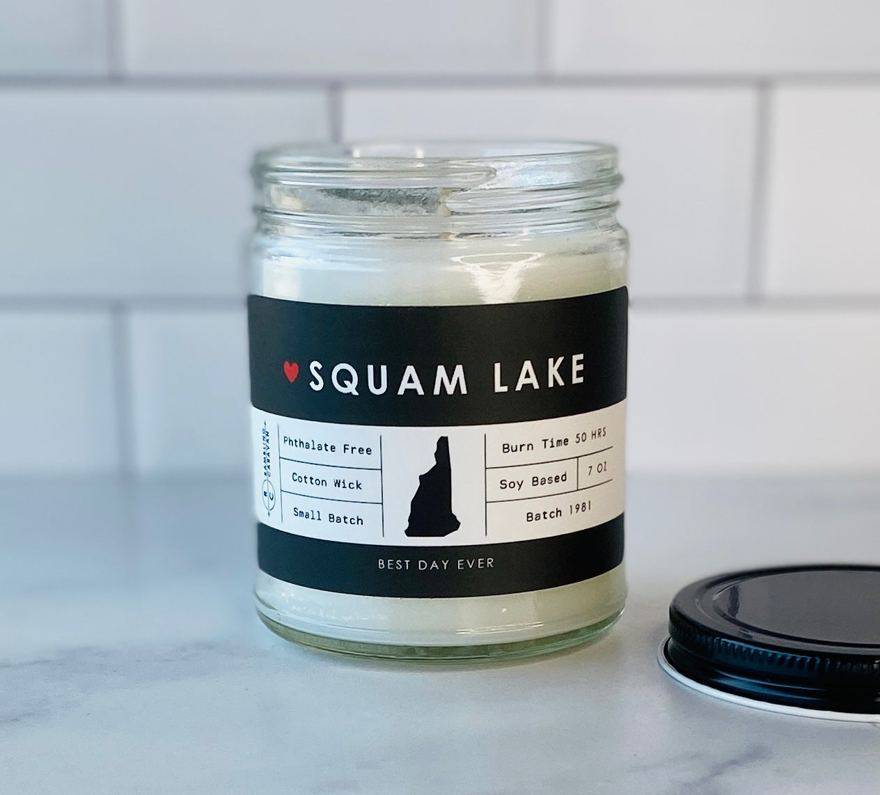 Squam Lake, NH Candle
