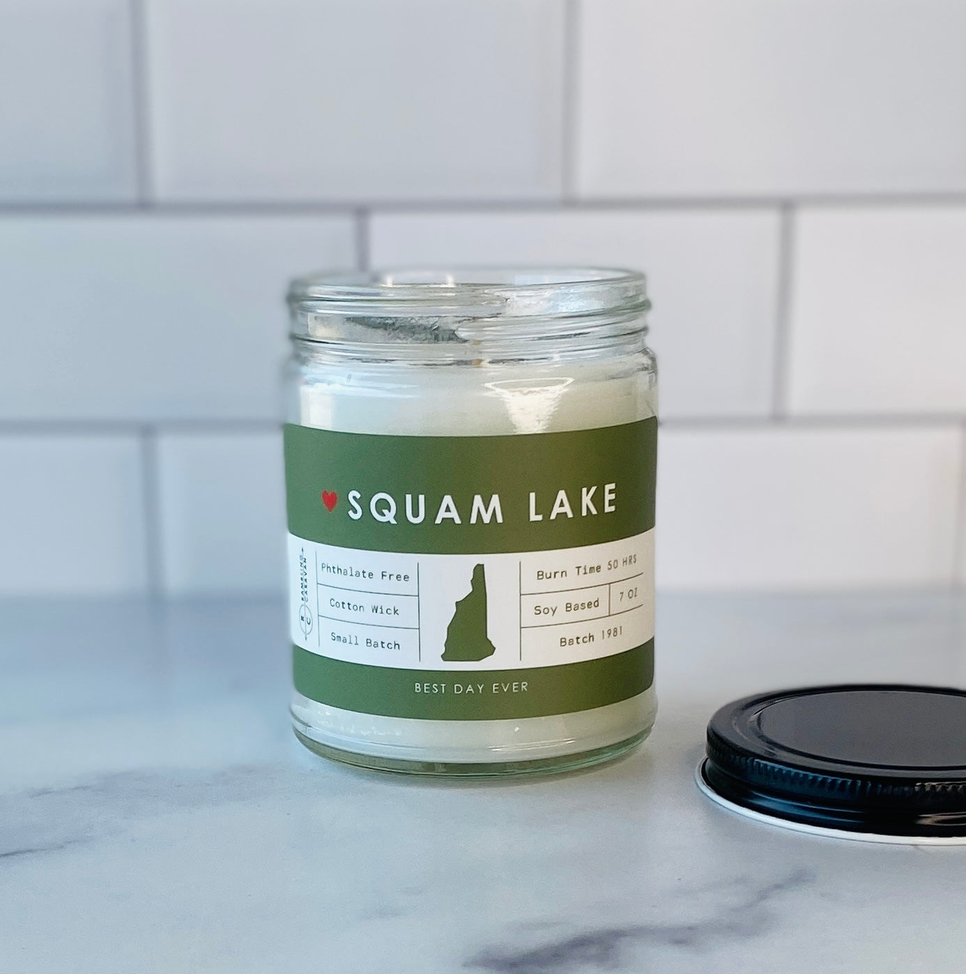 Squam Lake, NH Candle