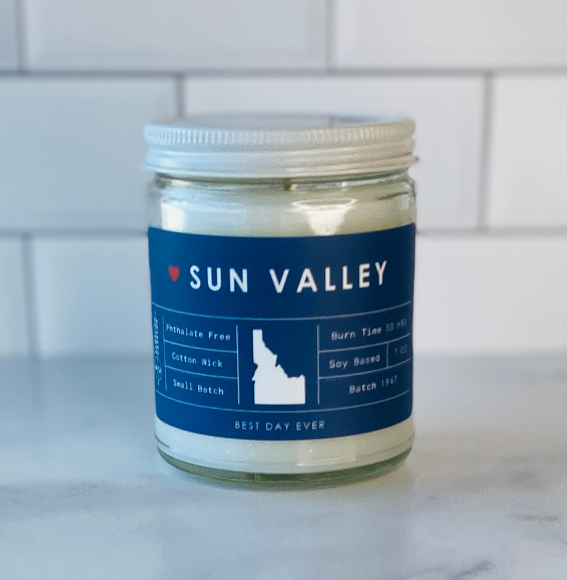 Sun Valley, ID Candle