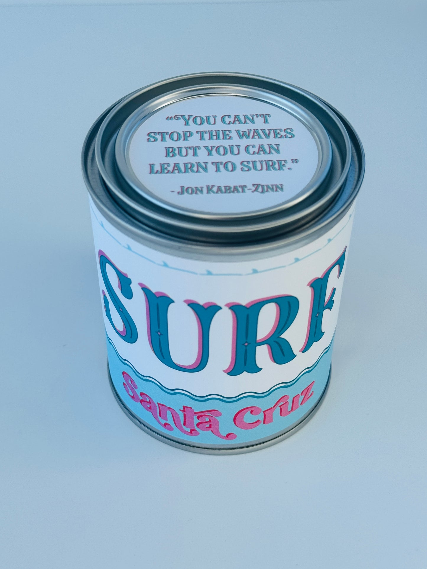 Surf Santa Cruz - Paint Tin Candle