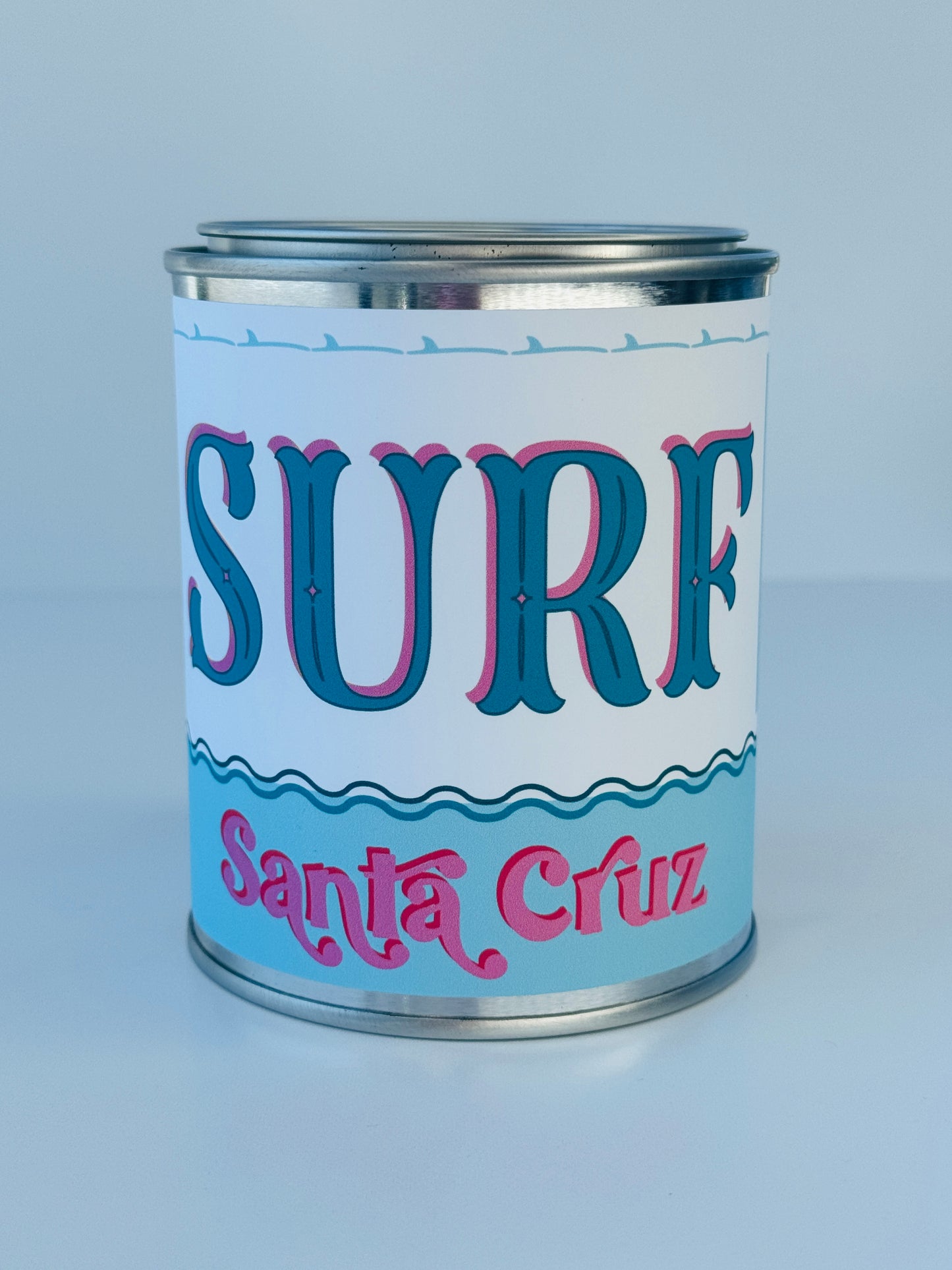 Surf Santa Cruz - Paint Tin Candle