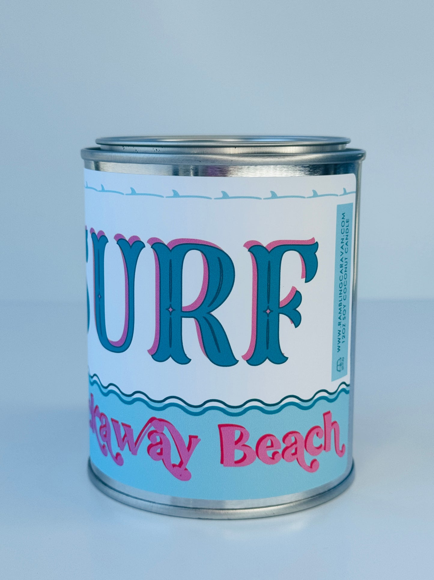 Surf Rockaway Beach - Paint Tin Candle