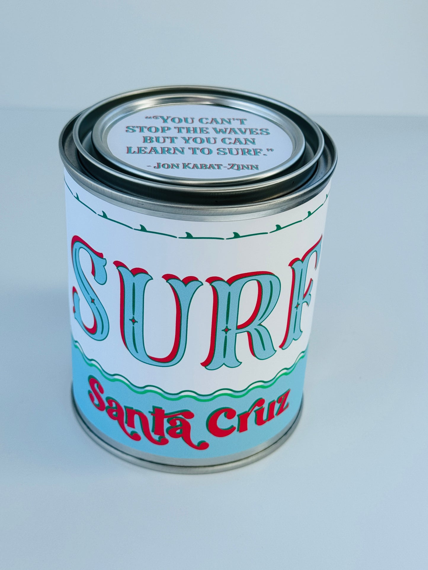 Surf Santa Cruz - Paint Tin Candle