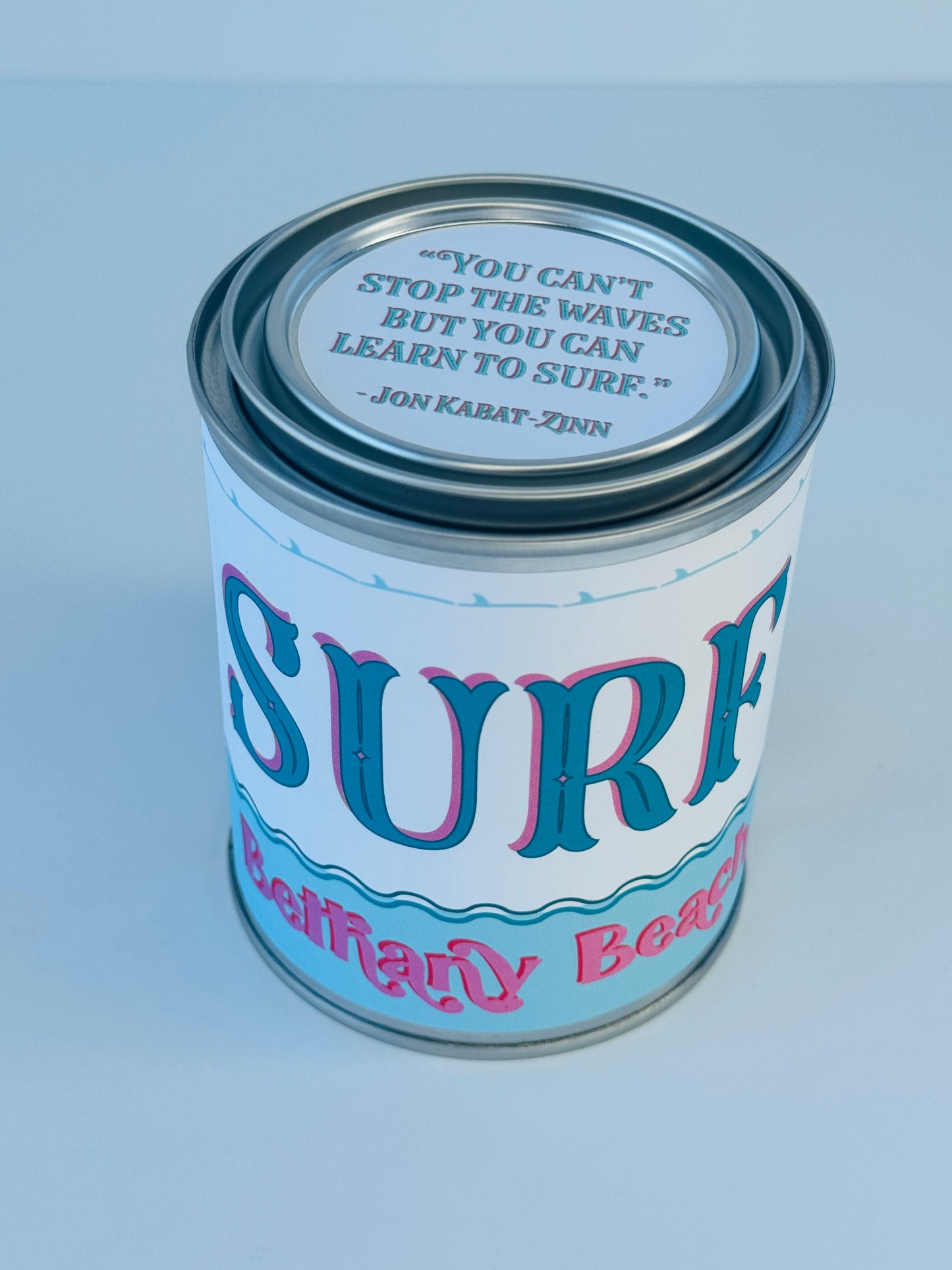 Surf Bethany Beach - Paint Tin Candle