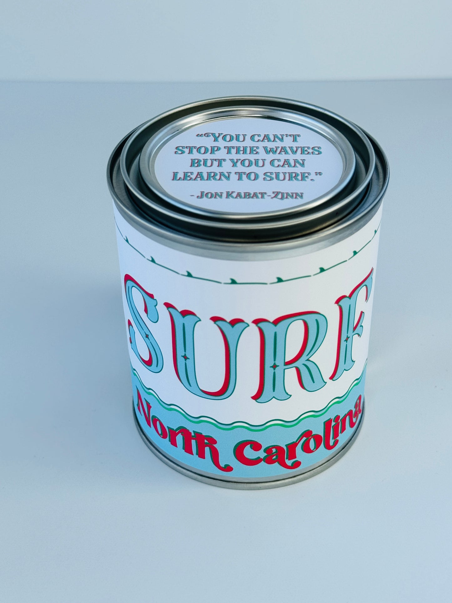 Surf North Carolina - Paint Tin Candle