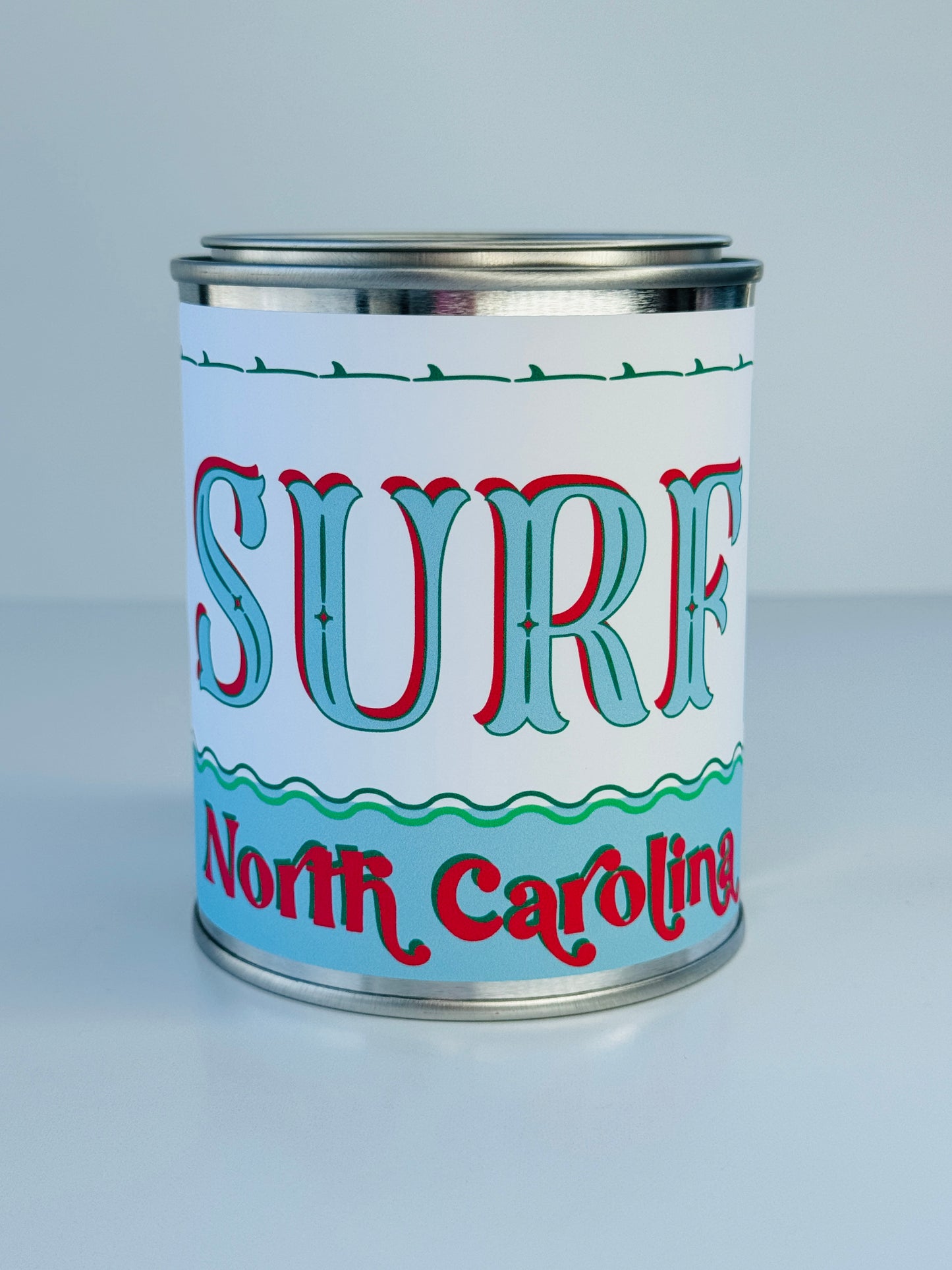 Surf North Carolina - Paint Tin Candle