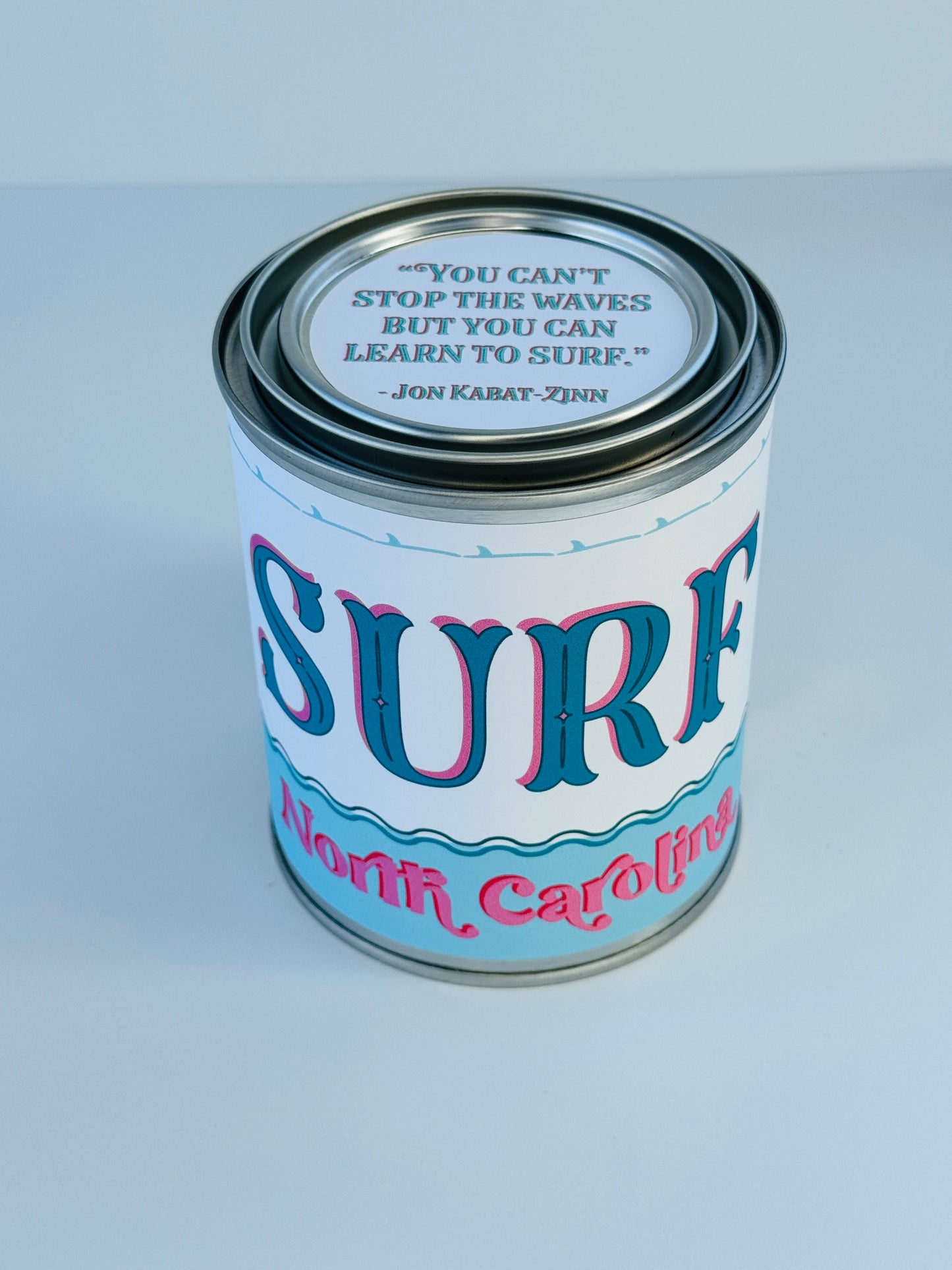 Surf North Carolina - Paint Tin Candle