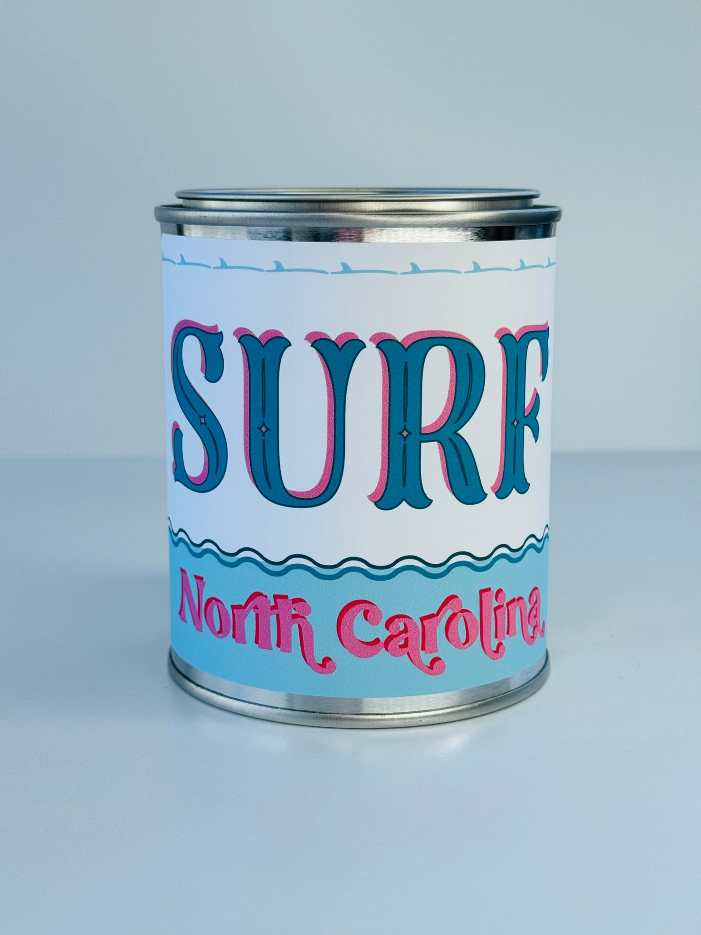 Surf North Carolina - Paint Tin Candle