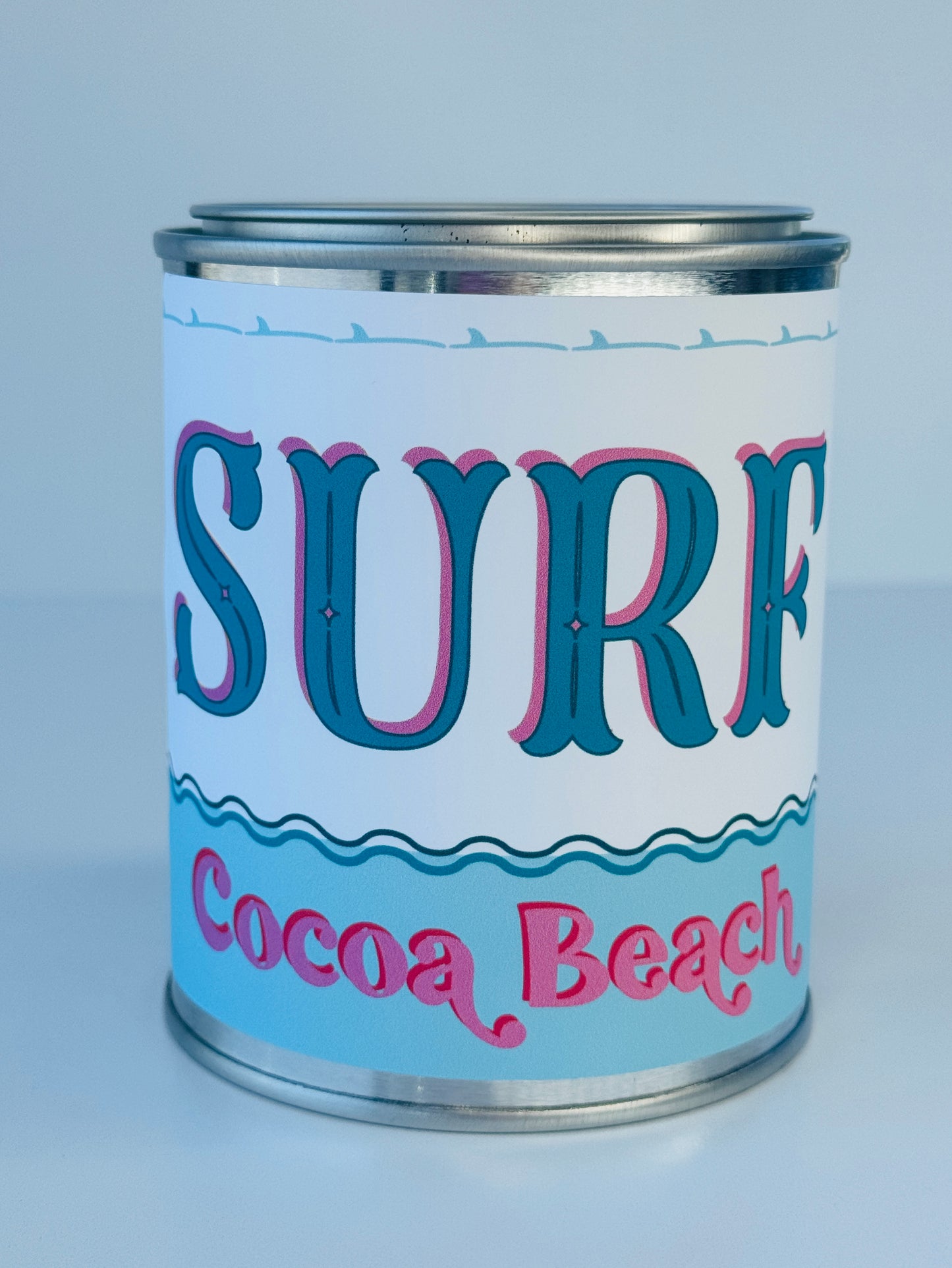 Surf Cocoa Beach - Paint Tin Candle