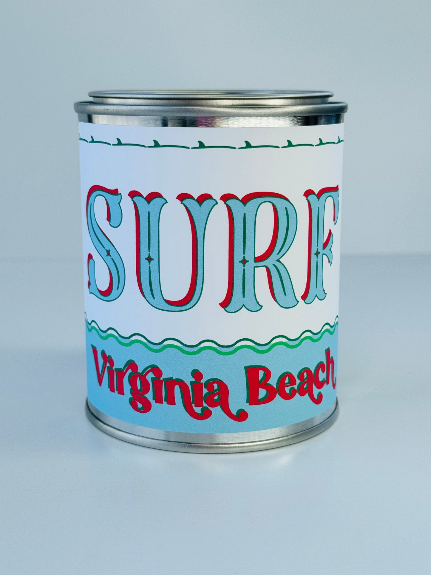 Surf Virginia Beach - Paint Tin Candle