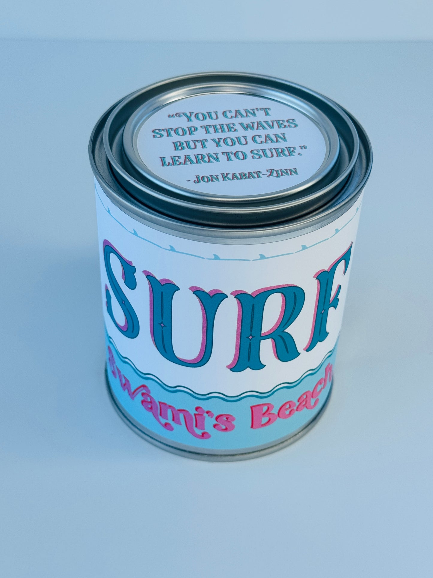 Surf Swami's Beach - Paint Tin Candle