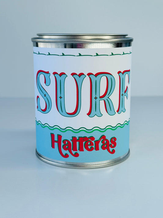 Surf Hatteras - Paint Tin Candle