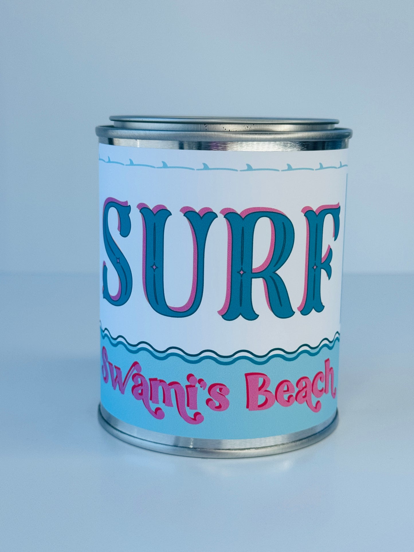 Surf Swami's Beach - Paint Tin Candle