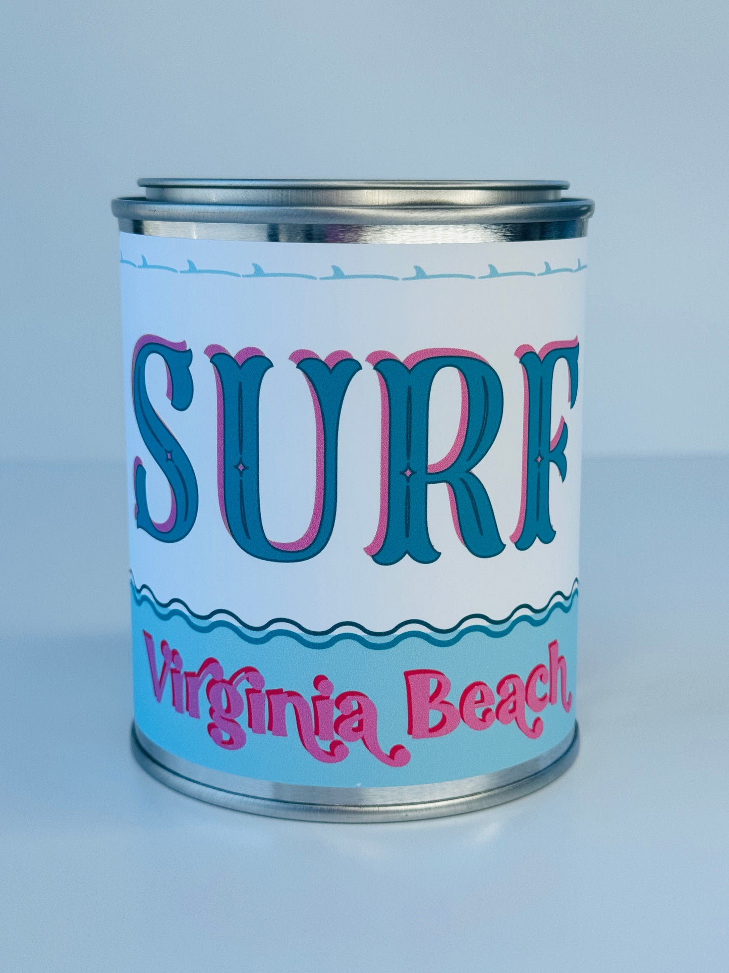 Surf Virginia Beach - Paint Tin Candle