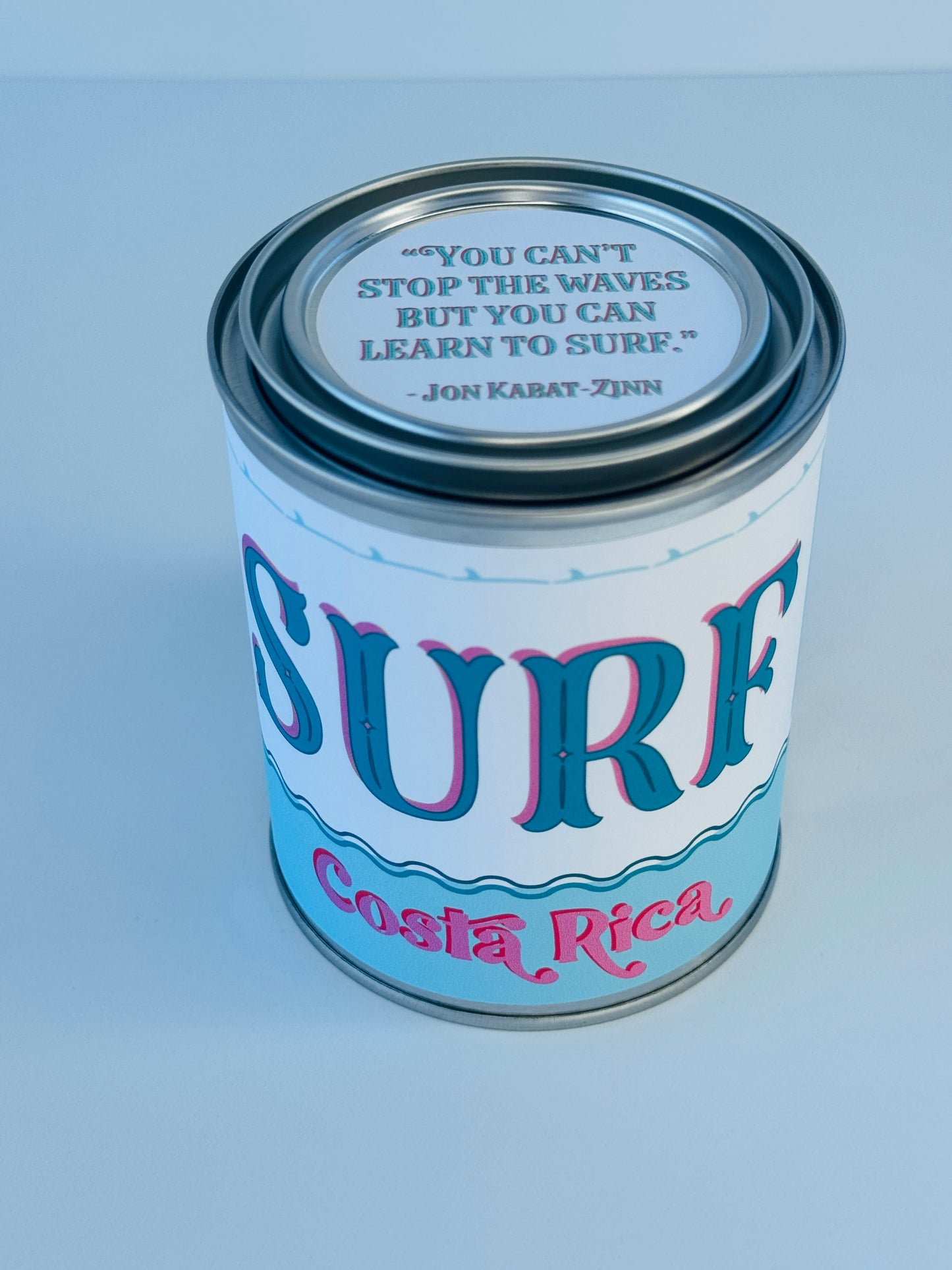 Surf Costa Rica - Paint Tin Candle