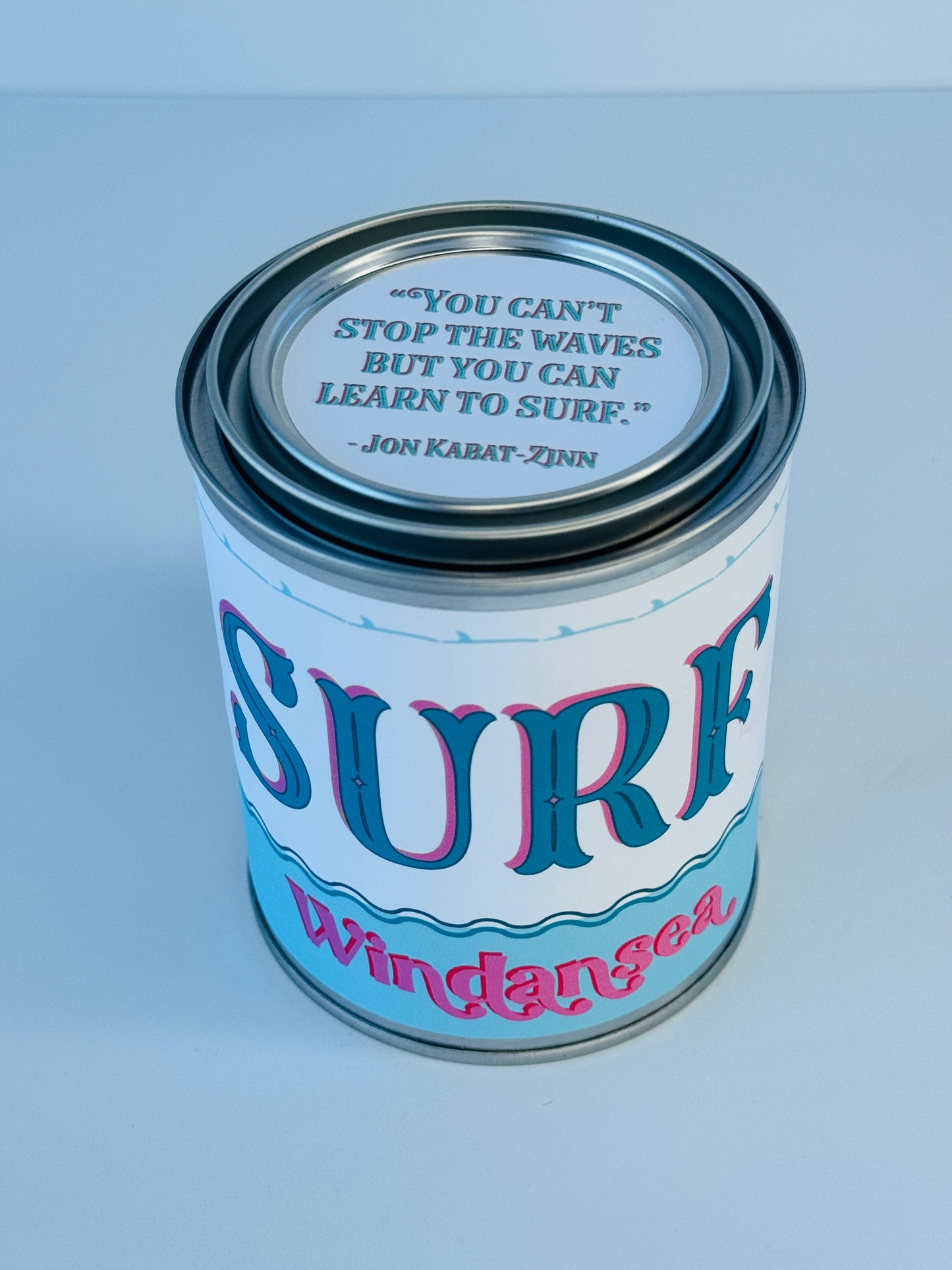 Surf Windansea - Paint Tin Candle