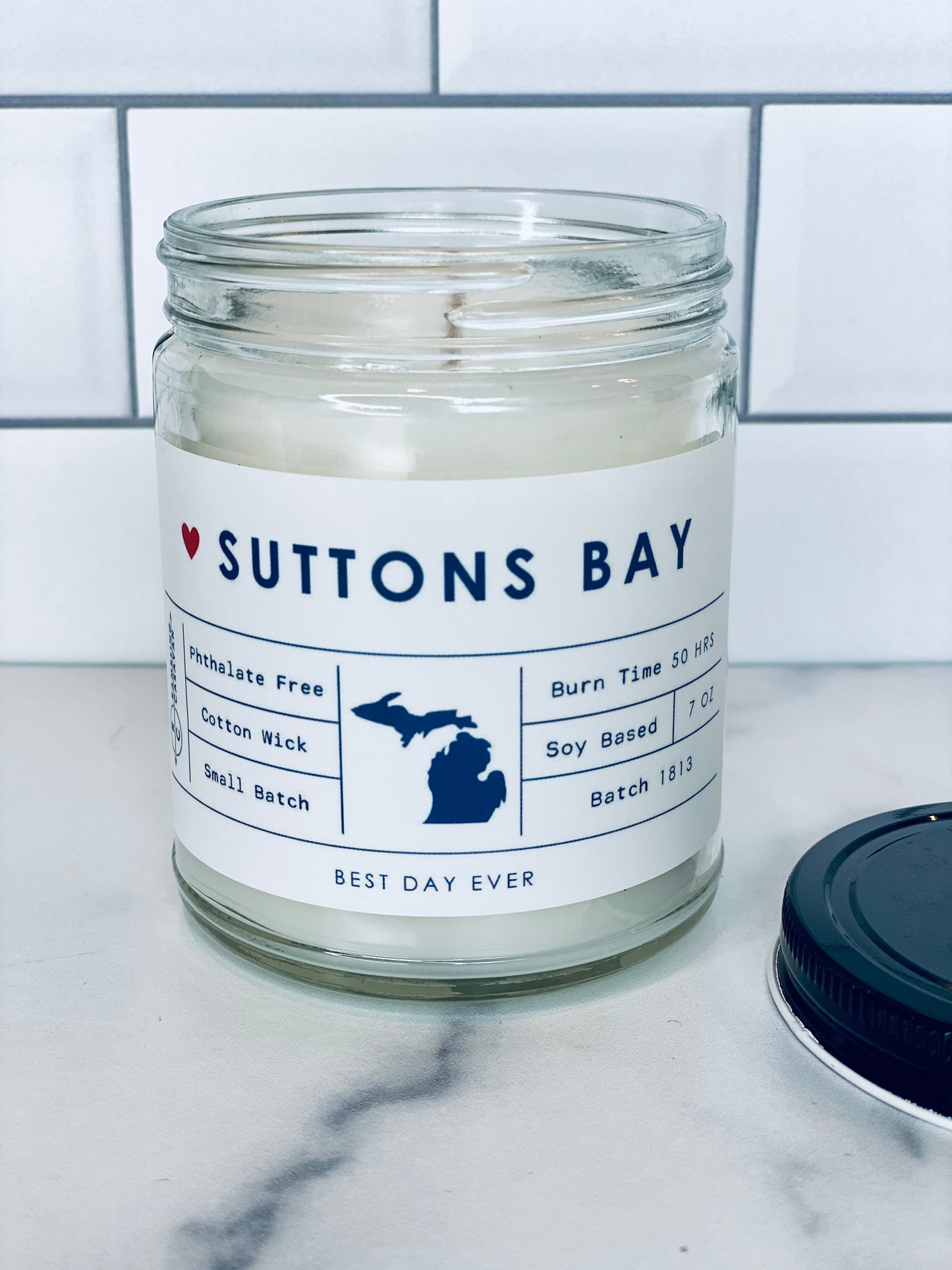 Suttons Bay, MI Candle