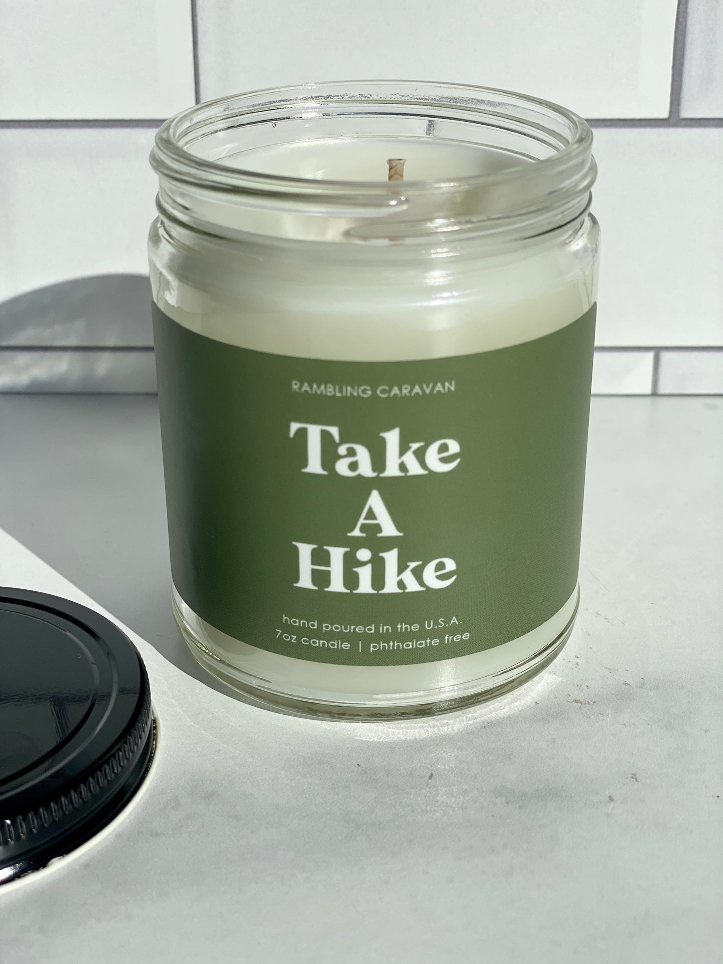 Take A Hike Candle