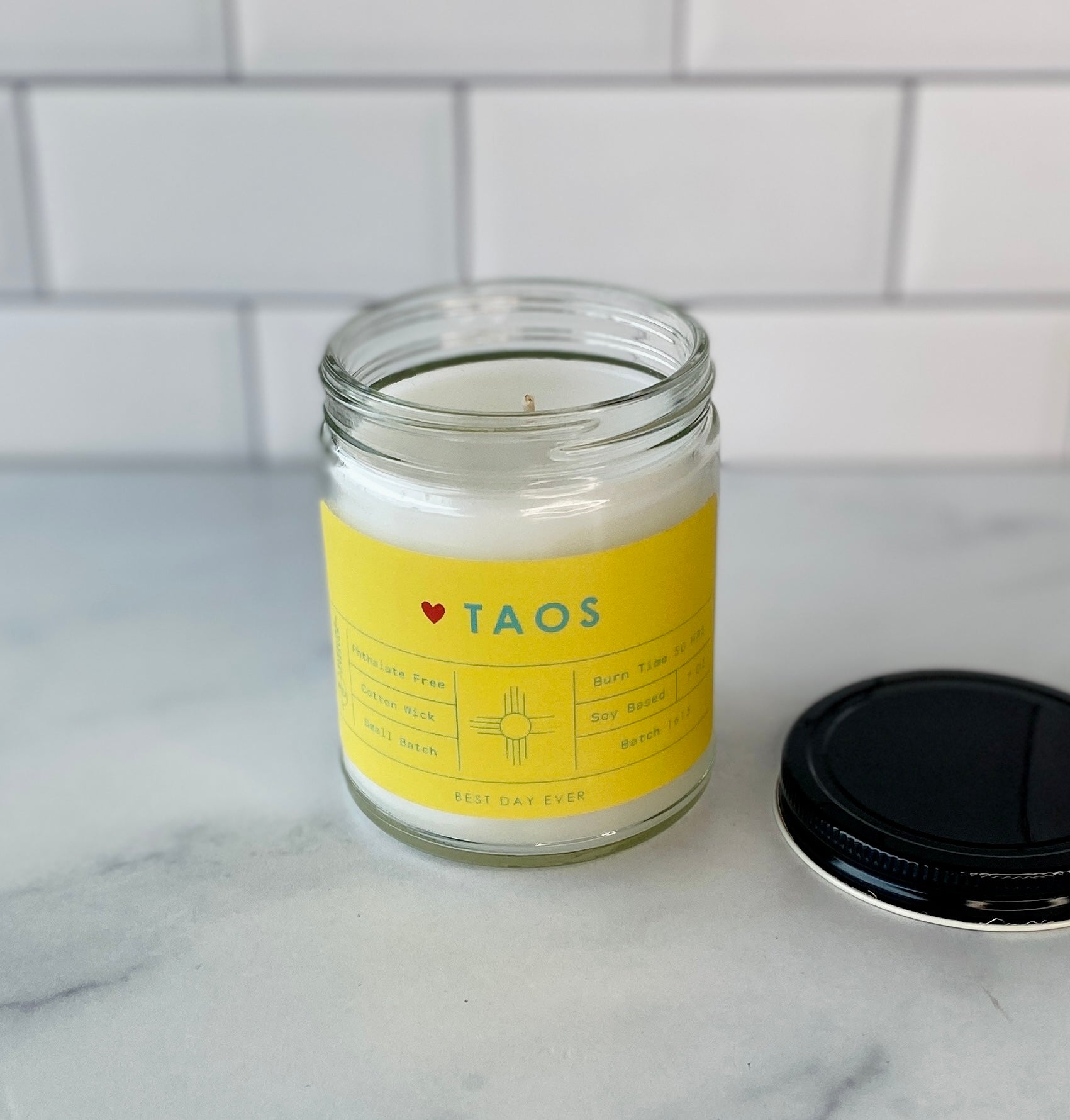 Taos, NM Candle