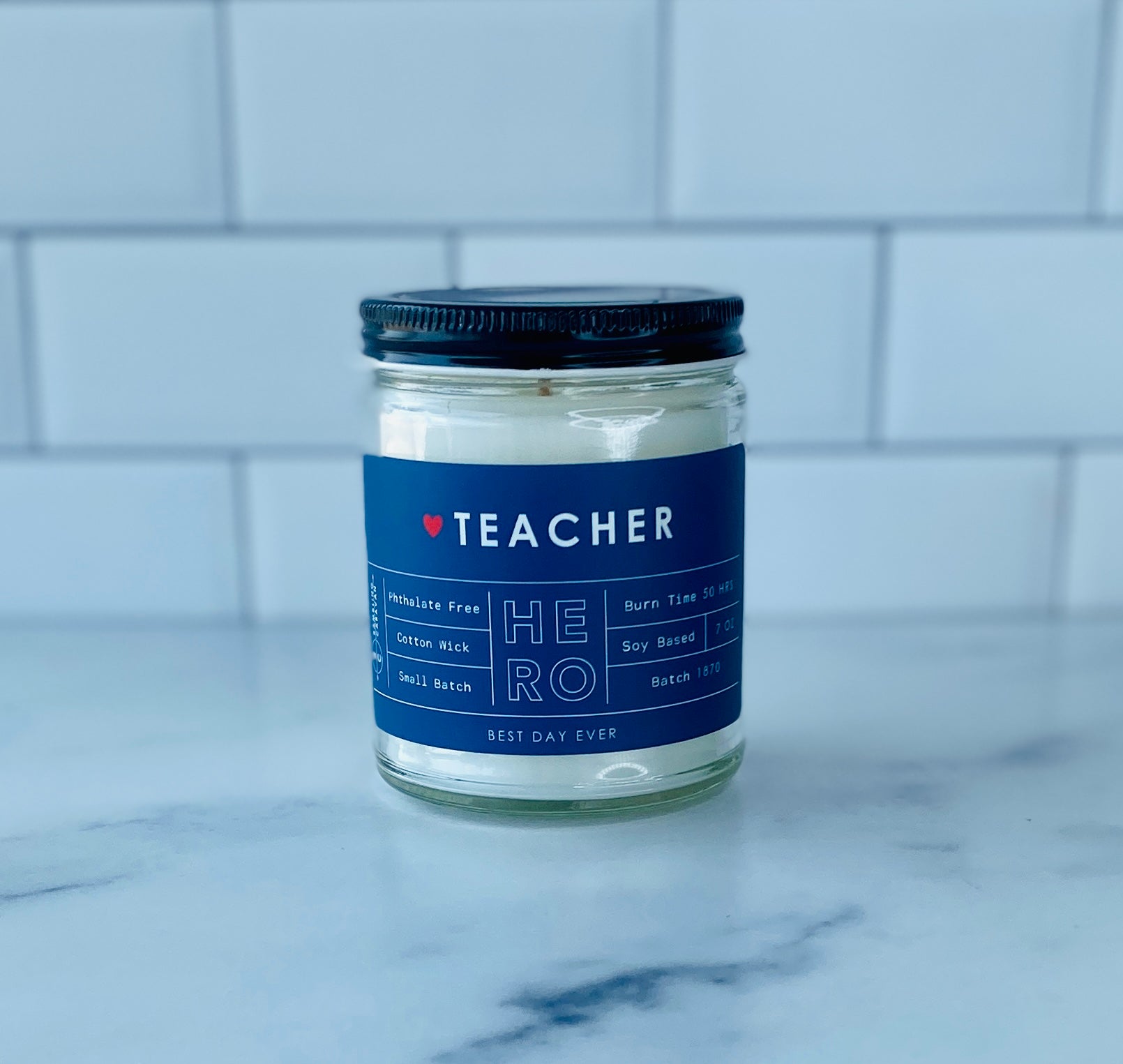 Teacher (Hero) Candle
