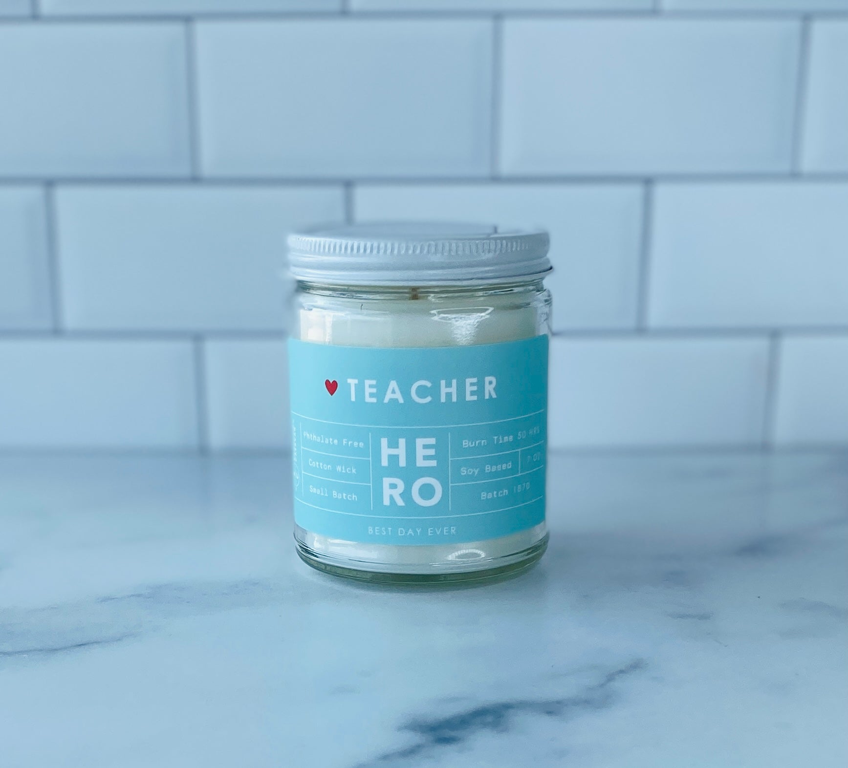 Teacher (Hero) Candle