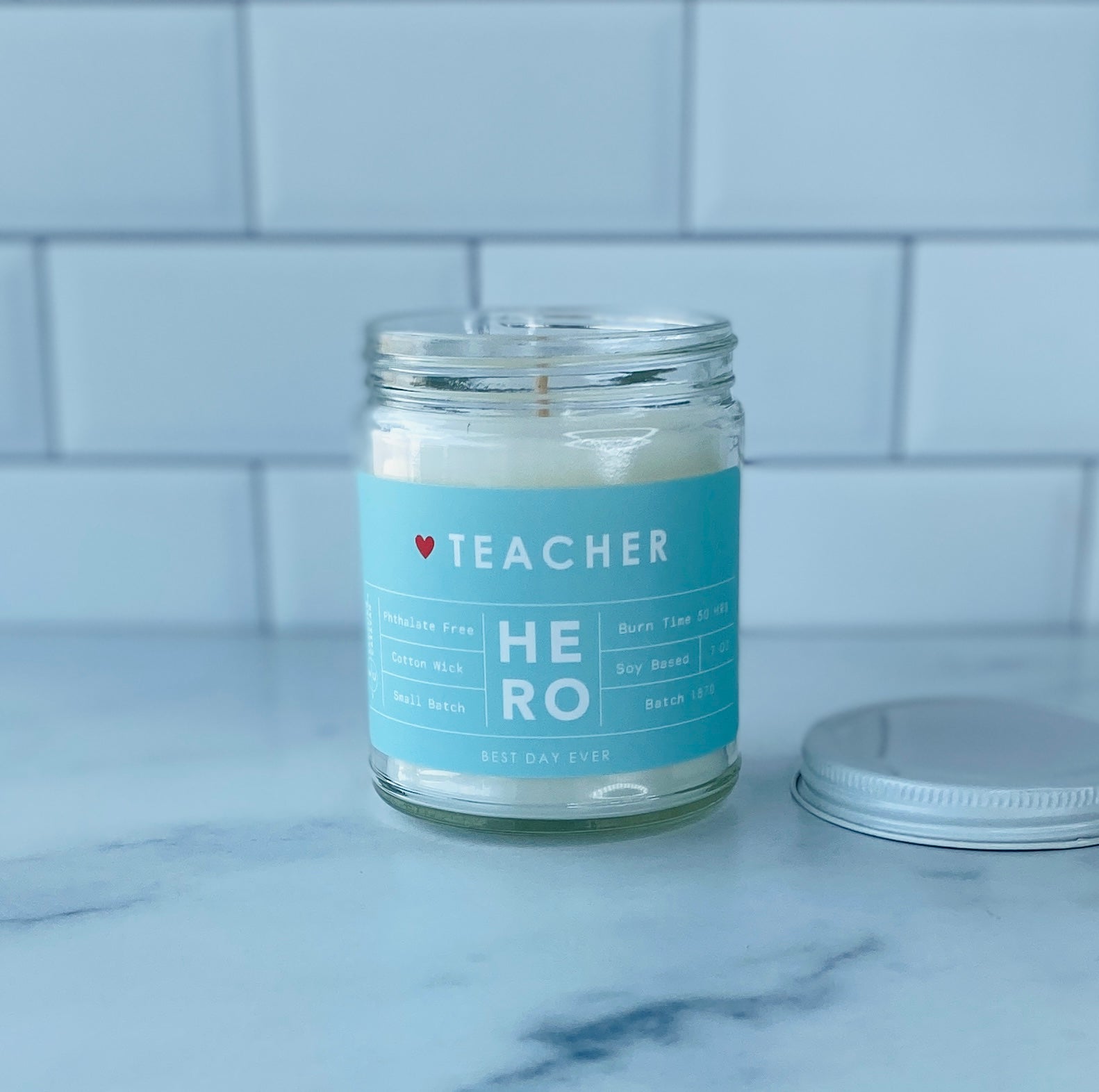 Teacher (Hero) Candle