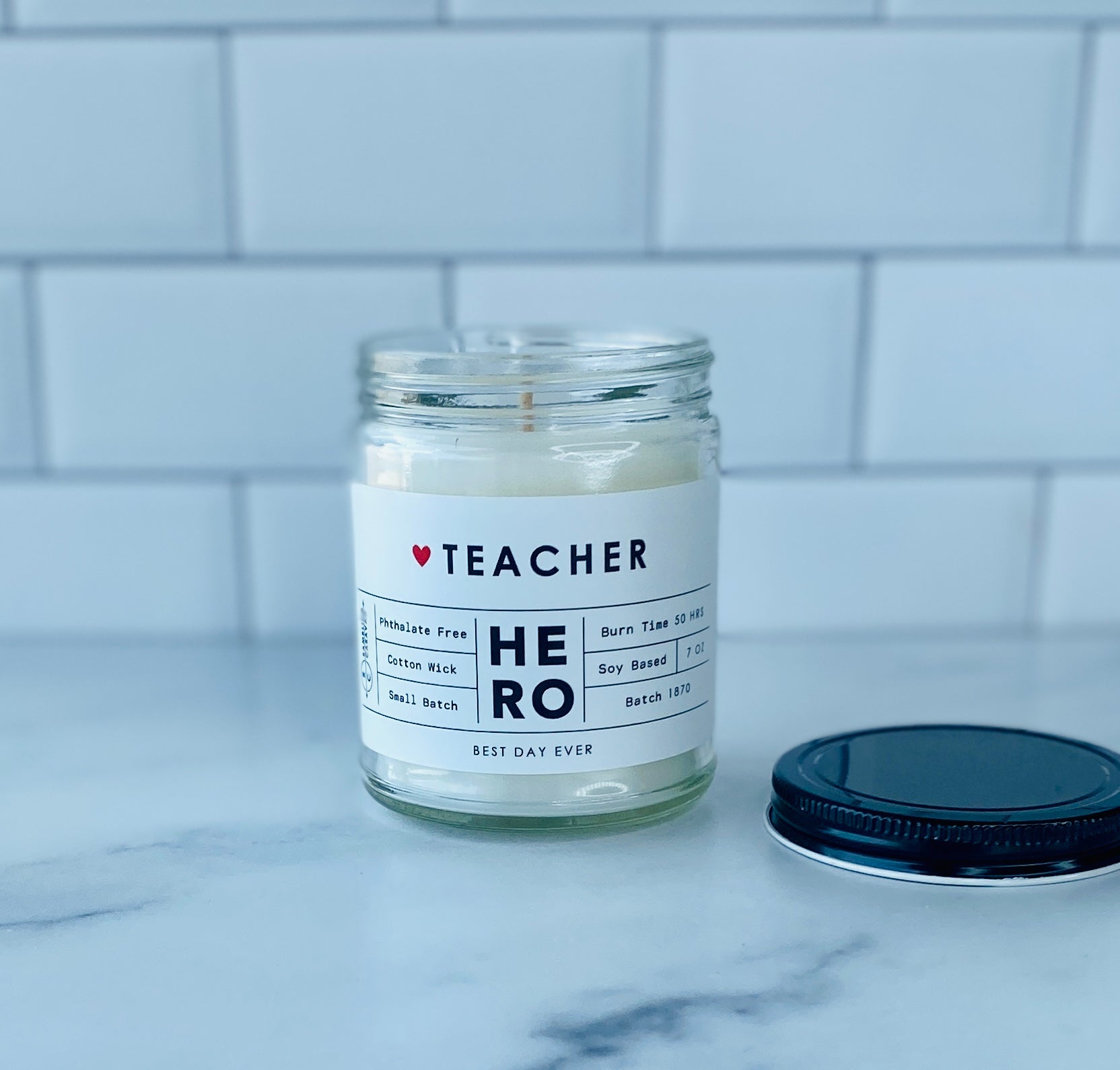 Teacher (Hero) Candle