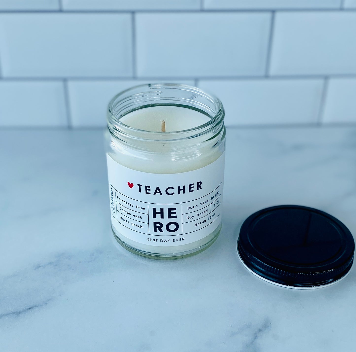 Teacher (Hero) Candle