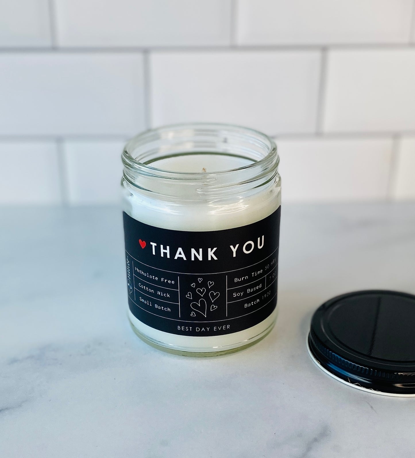 Thank You Candle