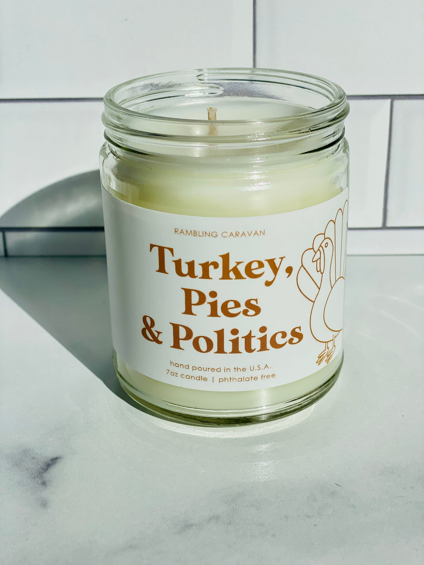 Turkey, Pies & Politics Candle