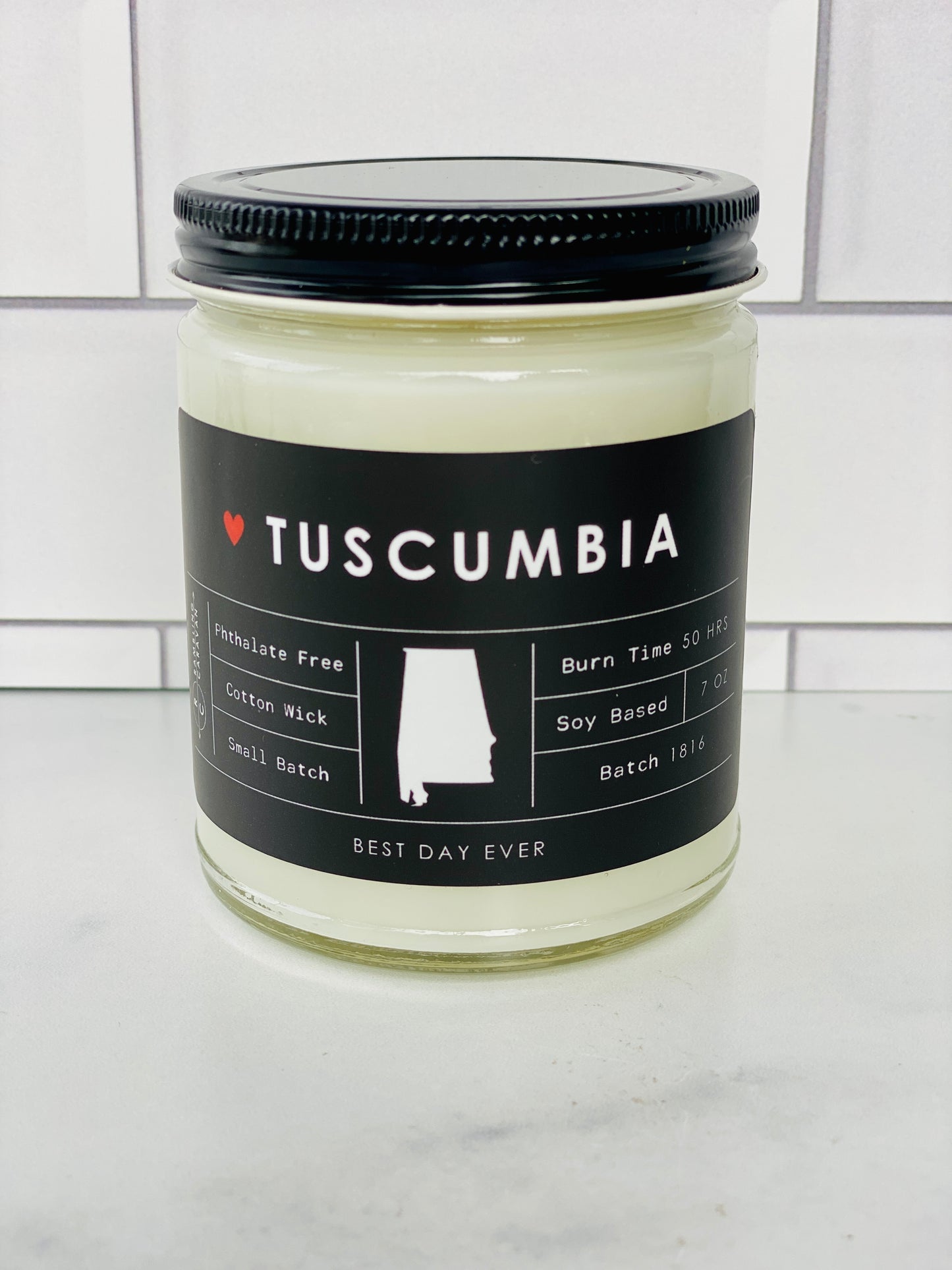 Tuscumbia, AL Candle