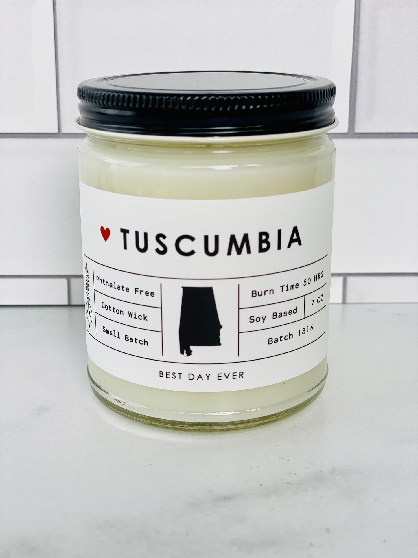 Tuscumbia, AL Candle