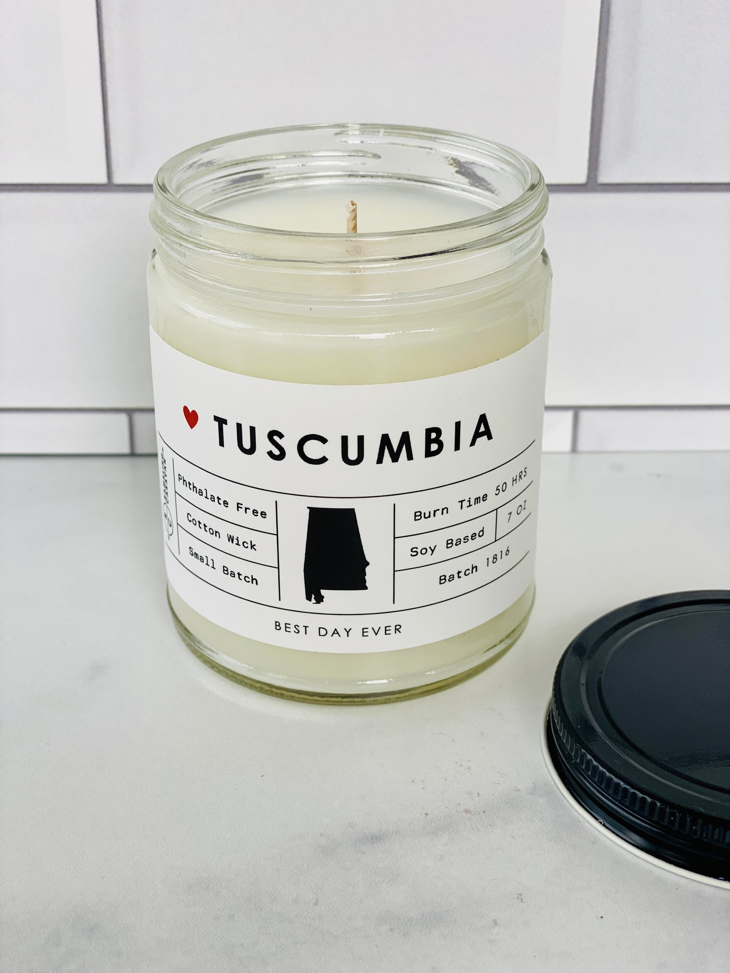 Tuscumbia, AL Candle