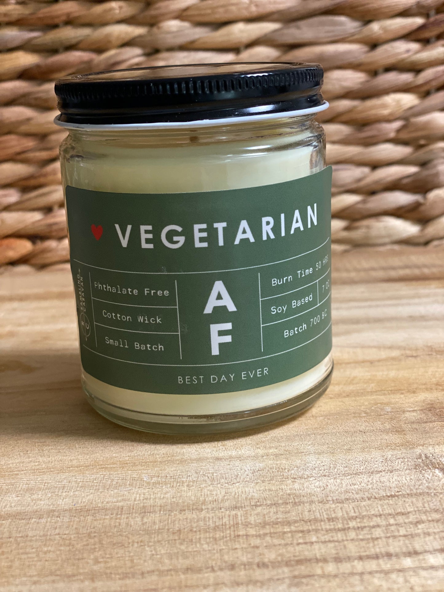 Vegetarian AF Candle