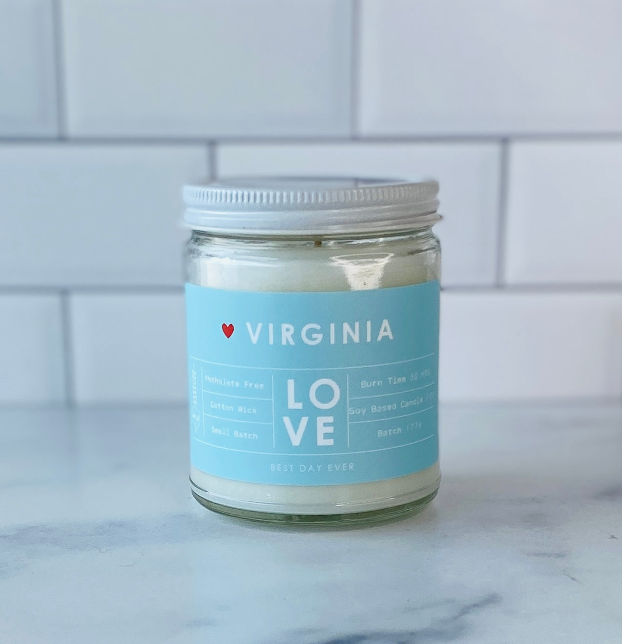 Virginia (LOVE) Candle