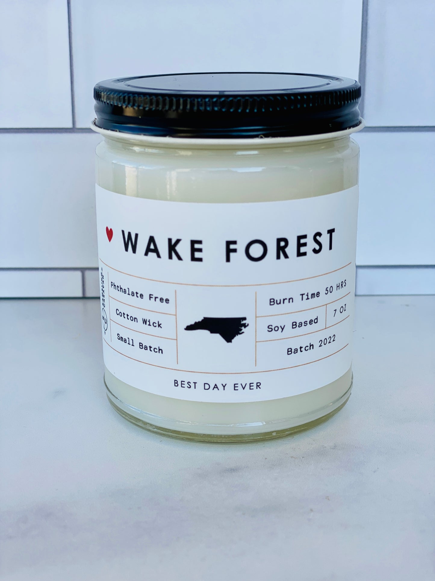 Wake Forest, NC Candle