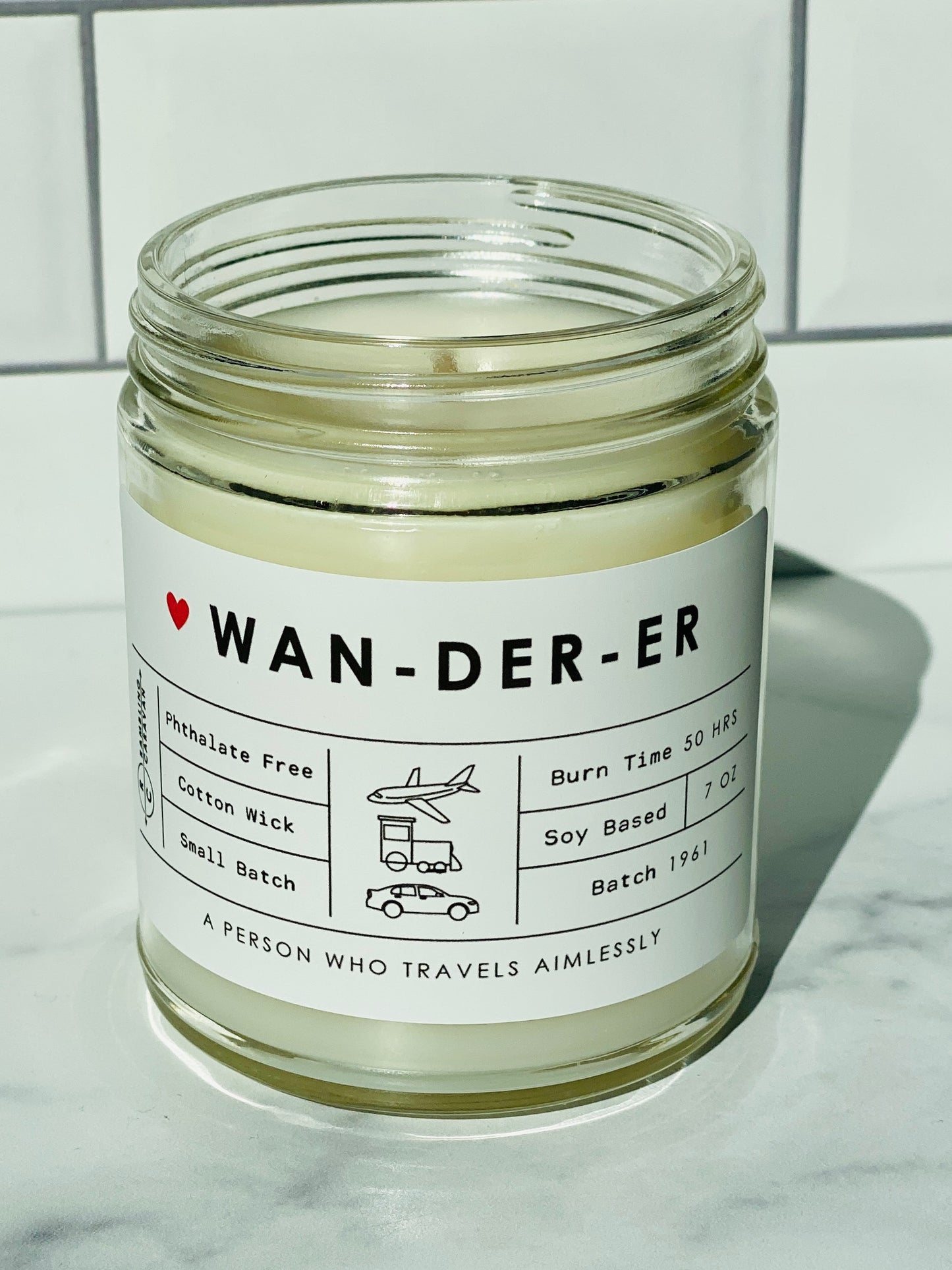 Wan-Der-Er Candle