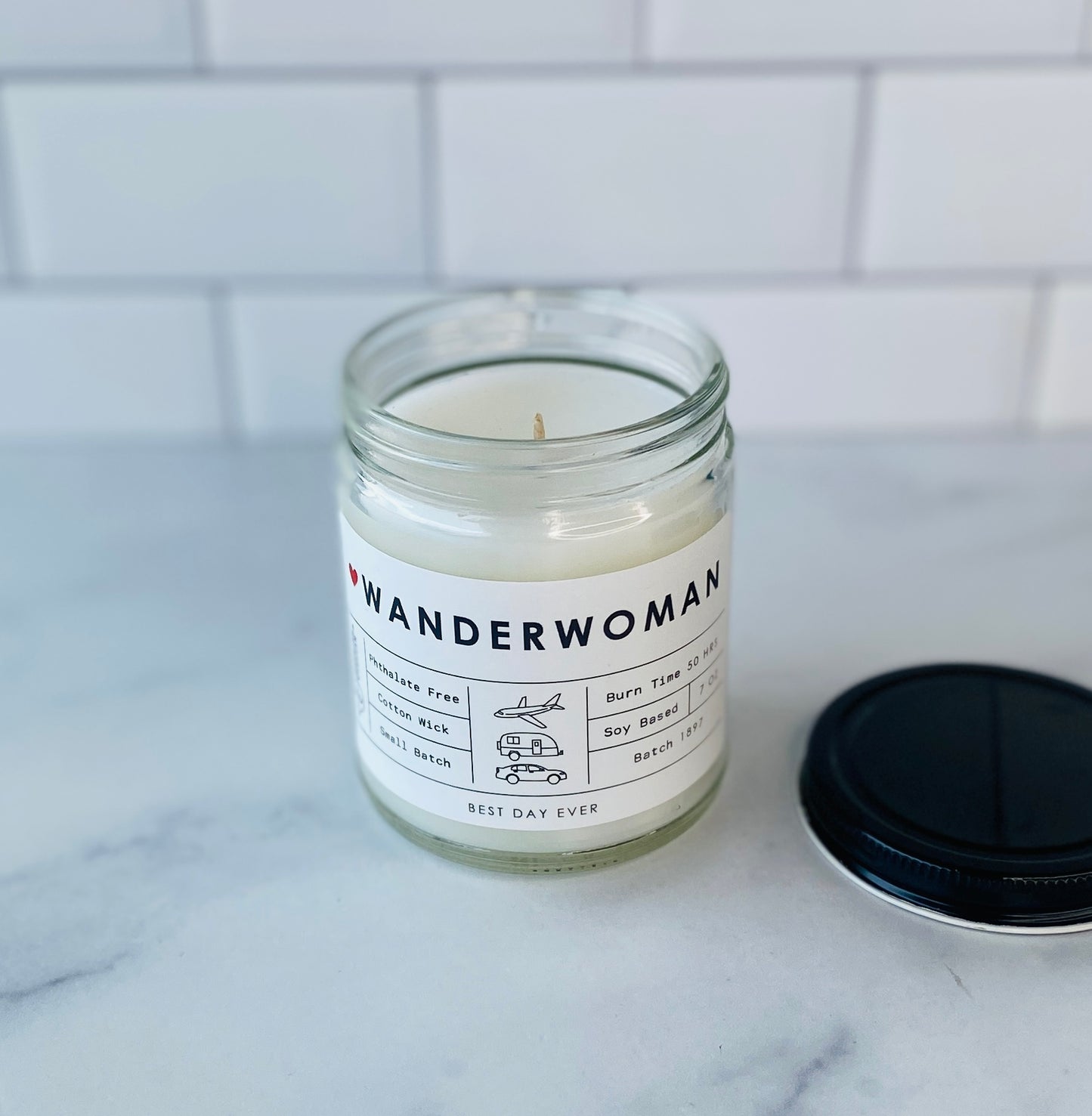 Wanderwoman Candle