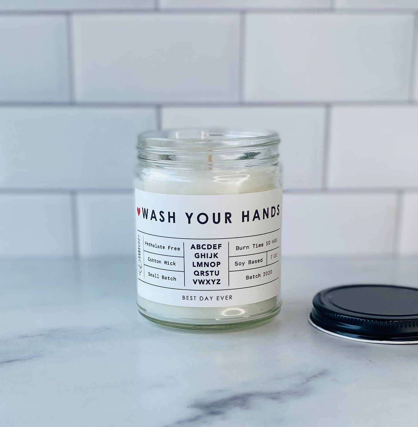 Wash Your Hands Candle