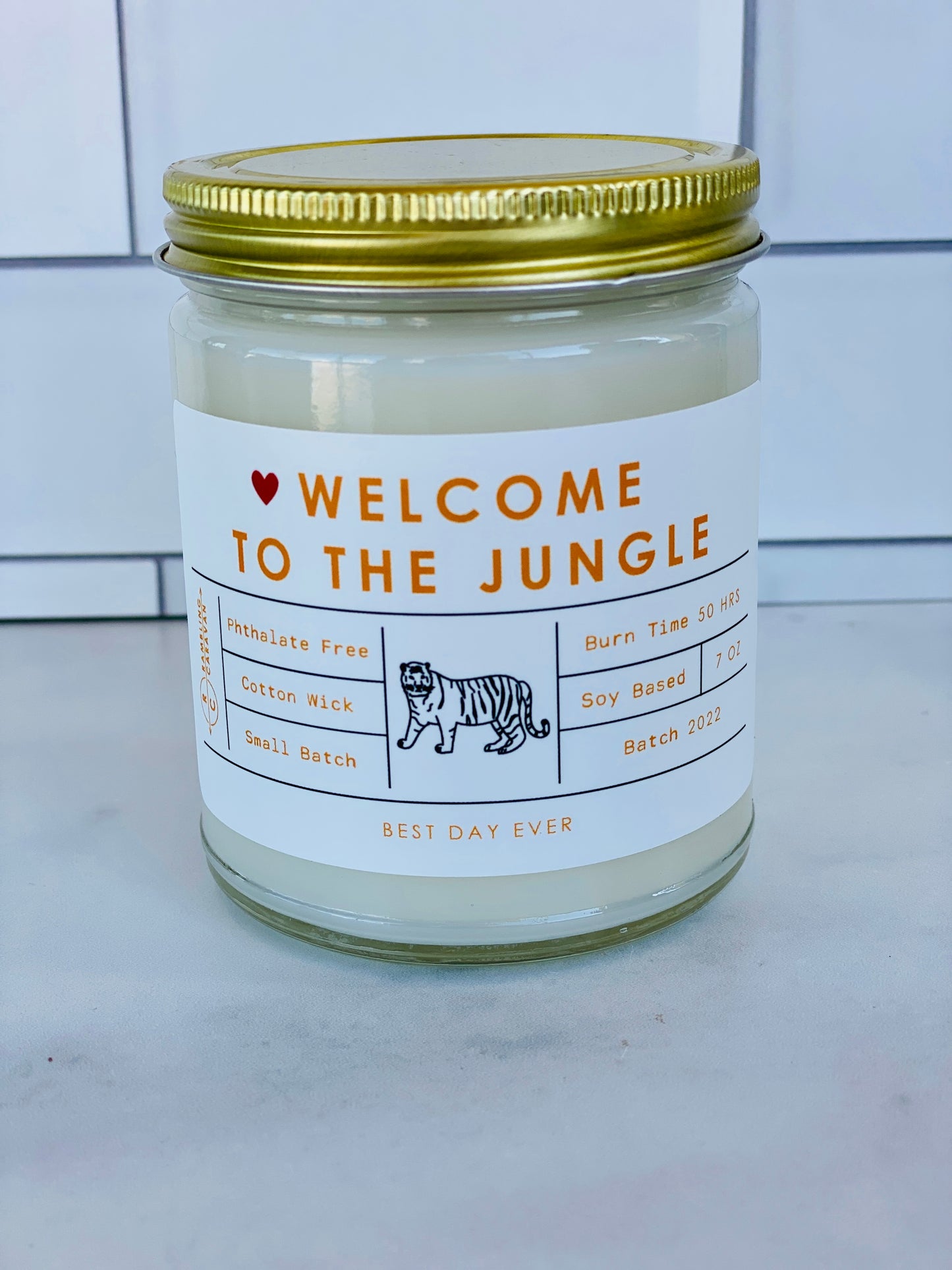 Welcome To The Jungle Candle