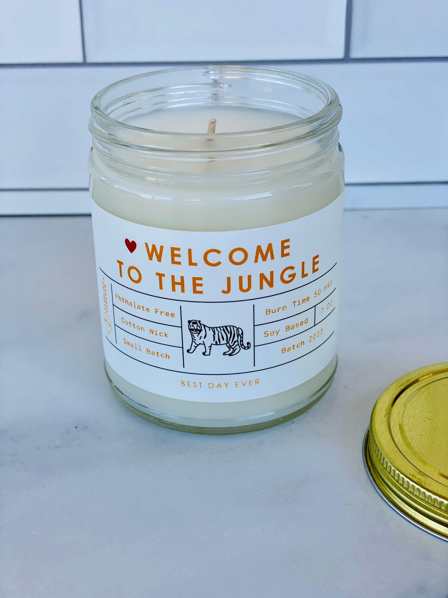 Welcome To The Jungle Candle